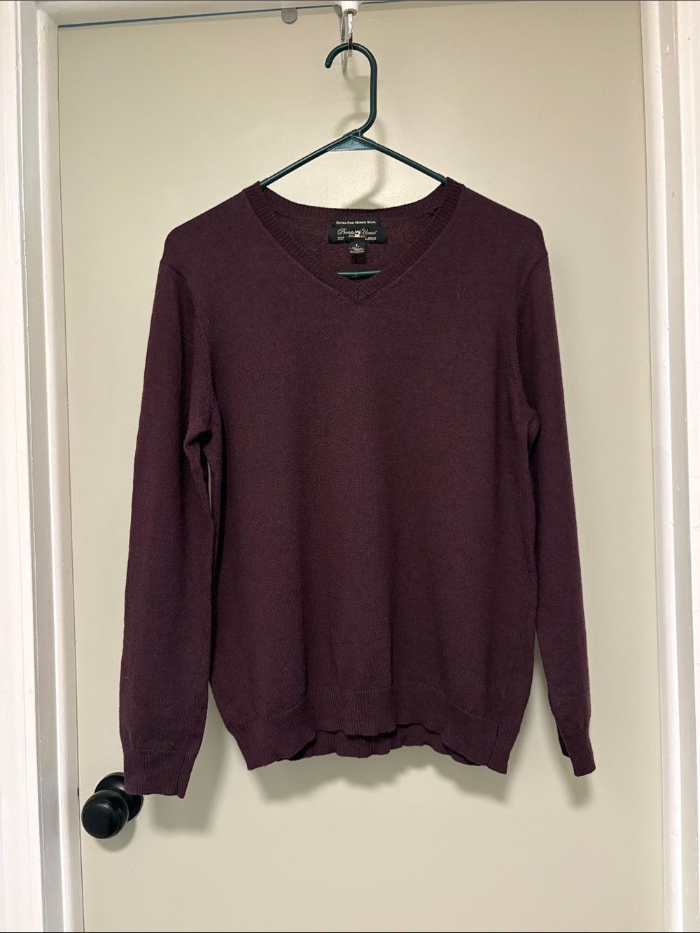 Pronto Uomo wool sweater. Size L